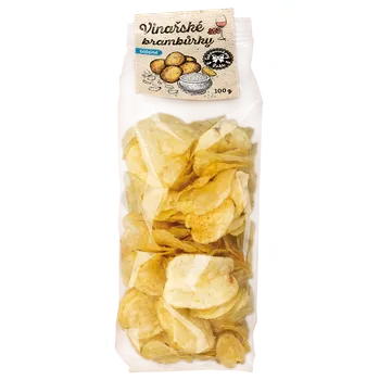 Chips Vinařské brambůrky Vinařské brambůrky solené 100g