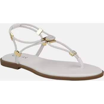 Dámské žabky GUESS dámské sandále Casens bílé 36,5