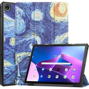 Pouzdro na tablet Luxusní Pouzdro Lenovo Tab M10 3Gen S Potiskem Barva: Var7 Van Gogh