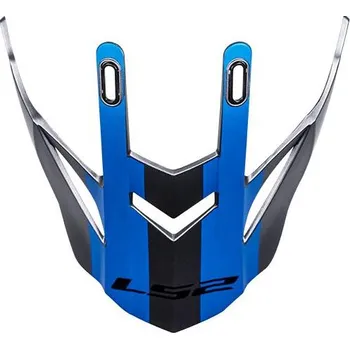 Helma na motorku LS2 Helmets LS2 PEAK MX436 QUARTERBACK MATT TITANIUM BLUE