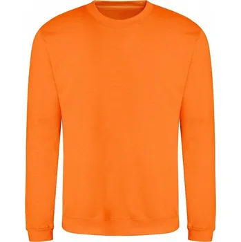 Pánské oblečení Měkká bavlněná mikina přes hlavu Just Hoods Barva: Oranžová, Velikost: XS JH030