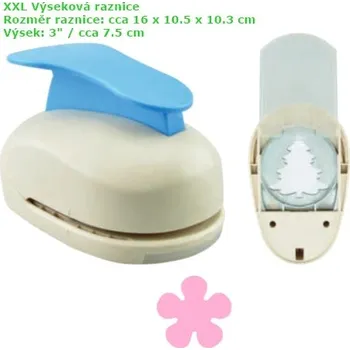 Děrovačka Výsekové Raznice XXL - Květ