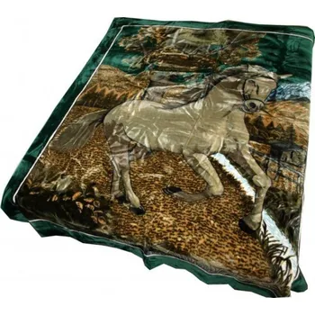 deka Ekvádor Deka španělská KŮŇ 2326 - rozměr 200 x 240 cm Barva: Zelená