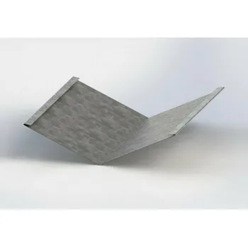 Plech Úžlabí RŠ 500 1 bm Přírodní pozink