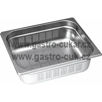 GASTRONORM GN 1/2 (h=100 mm) nerezová děrovaná