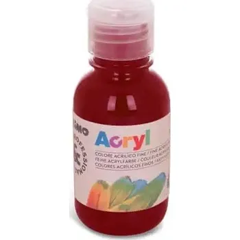 Vodová barva Akrylové barva PRIMO 125 ml - Bordó