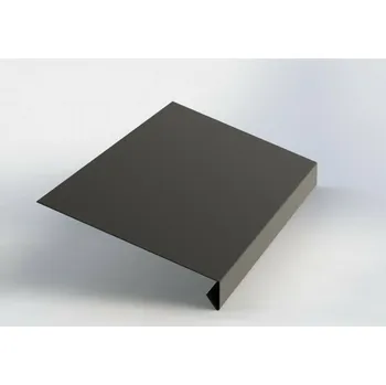 Okapnice RŠ 250 1 bm Hnědá (RAL 8019)