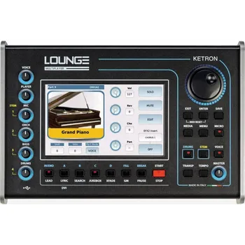 Syntetizátor Ketron Lounge velikost paměti bez SSD disku