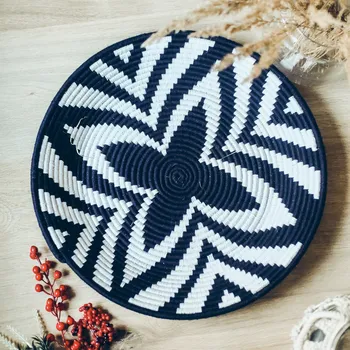 Úložný box Krásy Orientu Nástěnná proutěná dekorace Dabir