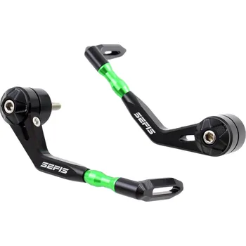 Chránič ruky pro motocykl SEFIS Race CNC chrániče páček Kawasaki Barva chráničů páček Zlatá