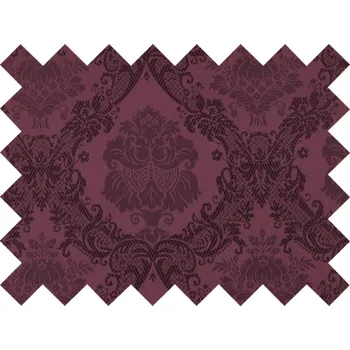 HEDVA ČESKÝ BROKÁT Vzorek brokátu 5x10cm 50749 BAROQUE purpurová