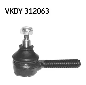 Soustava řízení Hlava příčného táhla řízení - čep řízení SKF VKDY 312063