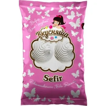 Bonbon Zefir Bílo-růžový Vkusnjaša 350g