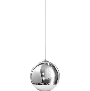 AZzardo SILVER BALL závěsné svítidlo 1x E27 60W bez zdroje 18cm IP20, chromové