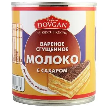 Vařené kondenzované mléko 397g Dovgan