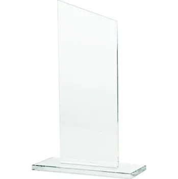 Skleněná plaketa Bevel 20 cm