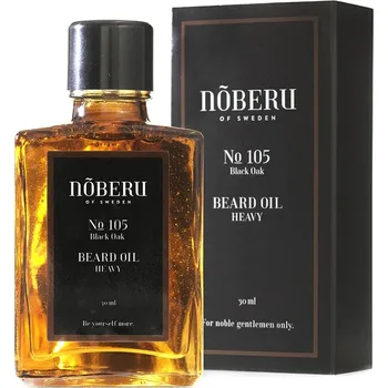 Pleťový olej Noberu Black Oak Heavy olej na vousy 30 ml