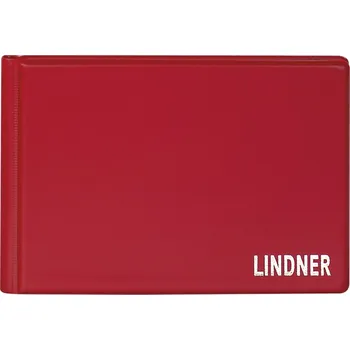 Obal pro sběratelský předmět Lindner kapesní album pro 48 mincí Barva: TORO (červená)