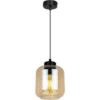 Závěsné svítidlo Novalja, 1x skleněné stínítko (výběr ze 3 barev)