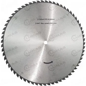 Pilový kotouč Pilový kotouč na dřevo Lumag 700 mm, 64T 5WS700HM