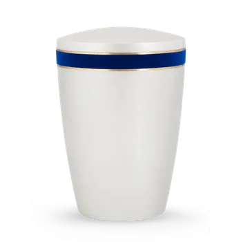 Smuteční dekorace Ekologická urna D'artiste - Modrá