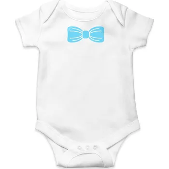 Kojenecký body Personal Dětské body s motýlkem Barva: Bílá, Velikost nejmenší: 9 měsíců