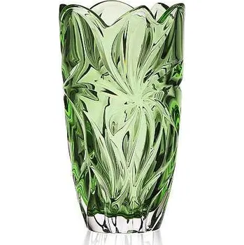 Váza Aurum Crystal Váza FLORA green 280 mm