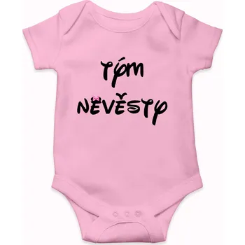 Personal Dětské body - Tým Nevěsty Barva: Růžová, Velikost nejmenší: 18 měsíců