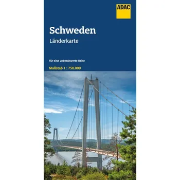 ADAC Länderkarte Schweden 1:750.000