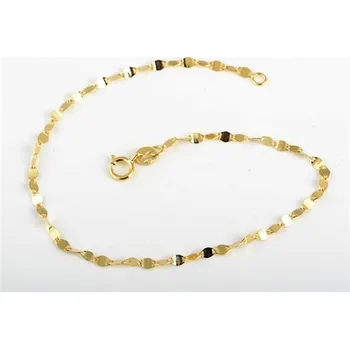 Náramek Dámský zlatý náramek Valentina 19 cm ZLNA683F + Dárek zdarma