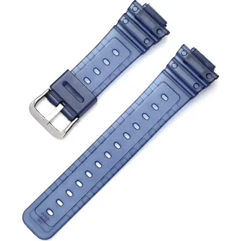 Řemínek na hodinky Plastový řemínek Ricardo 16mm (pro Casio G-Shock GA-2100/GA-2110, DW-5600, GW-6900), modrý