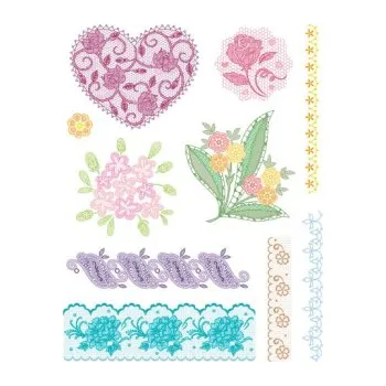 Hračka Razítka gelová - srdce