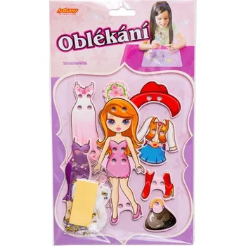 Panenka Oblékání- panenka brunetka