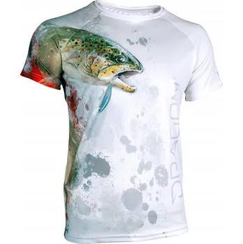 Rybářské oblečení DRAGON Tričko TD CoolMax Pstruh Velikost: L Získejte slevu -5% za registraci v e-shopu