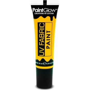 Speciální výtvarná barva Barvy na textil UV neon 13 ml - žlutá (Neon Yellow)
