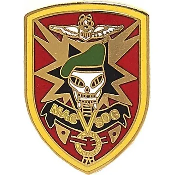 FOSCO Odznak připínací pins MAC V SOG Military Assistance Command Vietnam Studies and Observations Group