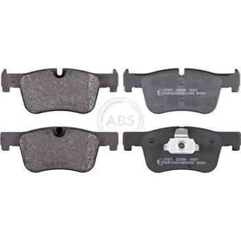 Brzdová destička Sada brzdových destiček, kotoučová brzda A.B.S. 37921