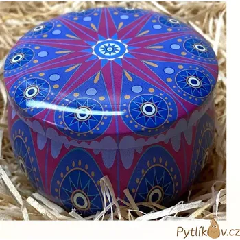 Svíčka Sójová svíčka s dřevěným knotem Černý bez 150g (Přírodní svíčka ze sojového vosku s dřevěným knotem. Svíčka s vůní Černého bezu.)