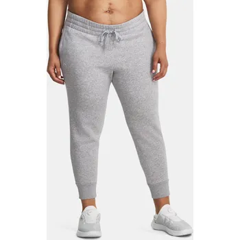 Dámské tepláky Under Armour UA Rival Fleece Joggers& 1380236-012 Šedá 2X