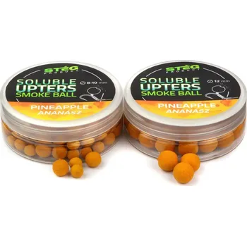 Boilies St&eacute;g SOLUBLE UPTERS SMOKE BALL 8-10MM 30G - Pineapple