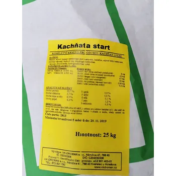 Krmivo pro hospodářské zvíře VK Drcman Kachňata start 25kg
