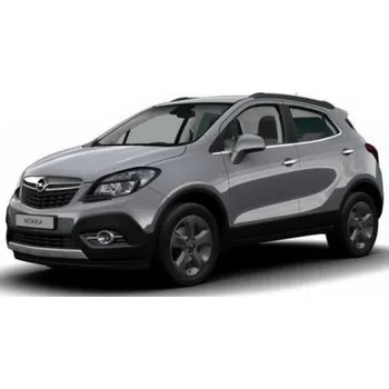 Nosič kol Příčníky Modula Oval Bar Closed Rail Black Opel Mokka 2013-2020 s integrovanými podélníky