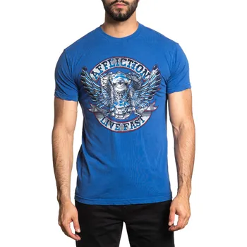 Pánské tričko tričko hardcore pánské - AC CHROME RIDER - AFFLICTION - A26180-NVLV