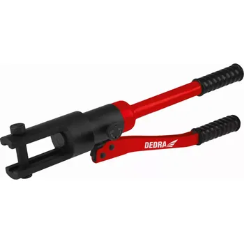 Průmyslové topidlo Dedra Hydraulický ruční lis 1268H1 na lisování ok 16-300 mm2 kabelových svorek (Dedra 1268H1 Rušní lis k lisování svorek na elektrických kabelech nebo k utahování lan)
