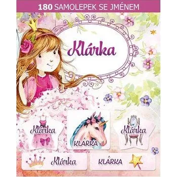 samolepka ARGUS Veselé nálepky samolepky se jménem Klárka 11140191