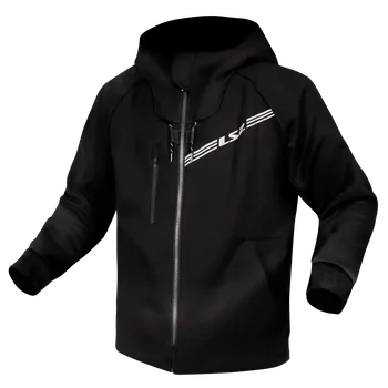Pánská mikina LS2 THROTTLE MAN JACKET BLACK L