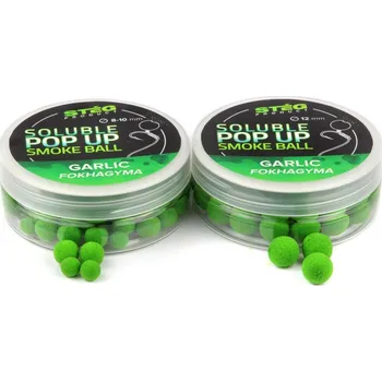 Boilies Stég Soluble Pop UP SB 12mm 25g - Garlic-Almond