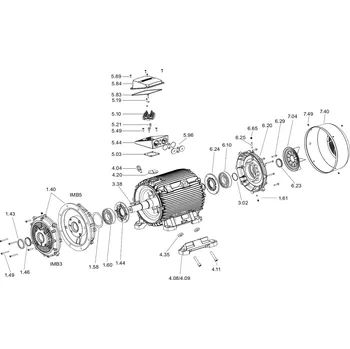 Wistro elektromotor - 0,00 kW (P00020)