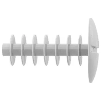 Hmoždinka Lešenářská krytka AD 12x40mm W bílá 100ks