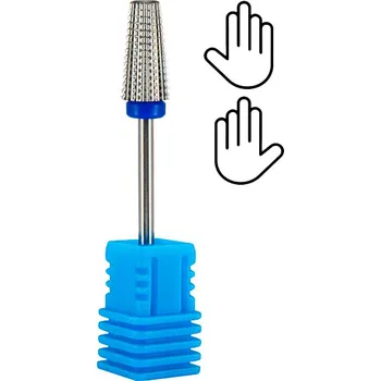 Bruska na nehty BIO NAILS Fréza BIO-nails wolframová 5v1 modrá profesionální